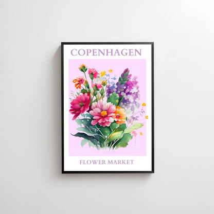 FLOWER MARKET-COPENHAGEN