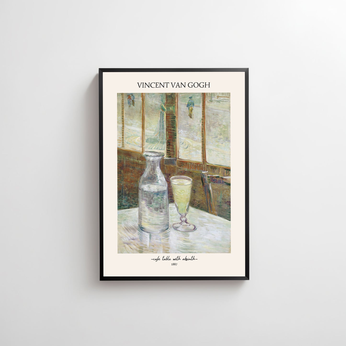 Vincent Van Gogh - café table with absinth